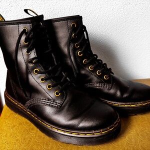 Dr. Martens AirWair Black Leather Boots